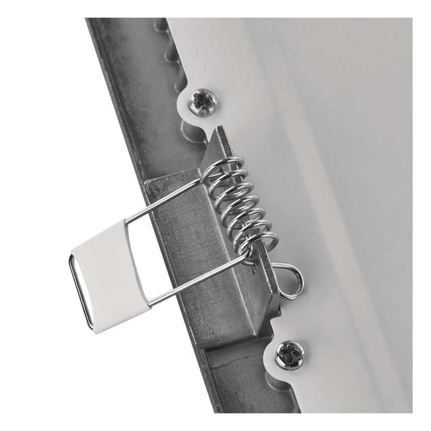 LED süvistatav laelamp NEXXO LED/18W/230V 3000/3500/4000K hõbedane 22,5x22,5 cm