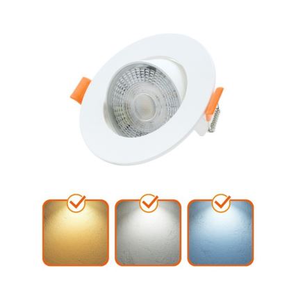 LED süvistatav laevalgusti BRINO LED/3/5/7W/230V 3000/4000/6500K valge