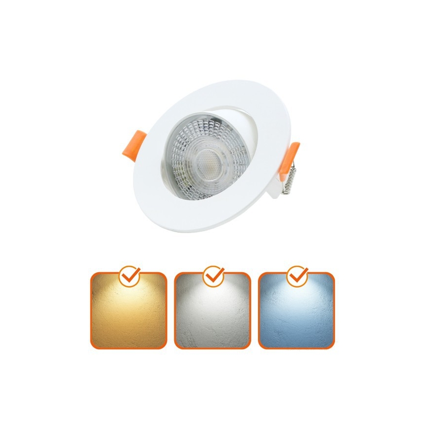LED süvistatav laevalgusti BRINO LED/3/5/7W/230V 3000/4000/6500K valge