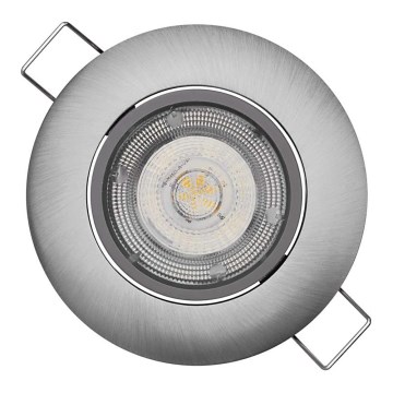 LED süvistatav laevalgusti EXCLUSIVE LED/5W/230V 4000 K hõbedane