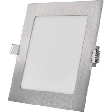 LED-süvistatav laevalgusti NEXXO LED/12,5W/230V 3000/3500/4000K hõbedane 17x17 cm