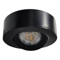 LED Süvistatav/pinnale paigaldatav kohtvalgusti 2in1 LED/5W/230V 4200K d. 9,3 cm must