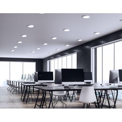 LED Süvistatav valgusti ALGINE 2in1 LED/18W/230V 3000K