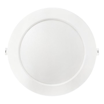 LED Süvistatav valgusti CIRCLE LED/18W/230V 4000K d. 22 cm valge
