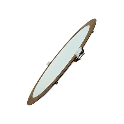 LED Süvistatav valgusti CIRCLE LED/24W/230V 4200K d. 29,6 cm pruun