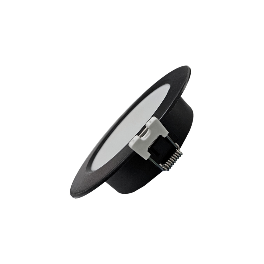 LED Süvistatav valgusti CIRCLE LED/3W/230V 4000K d. 9 cm must