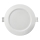 LED Süvistatav valgusti CIRCLE LED/6W/230V 4000K d. 12 cm valge