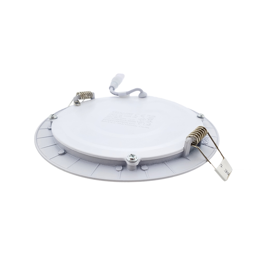 LED Süvistatav valgusti CIRCLE LED/9W/230V 6500K d. 14,5 cm valge