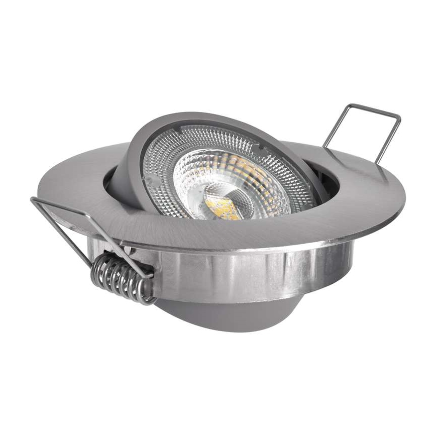 LED Süvistatav valgusti EXCLUSIVE 1xLED/5W/230V 4000 K hõbedane