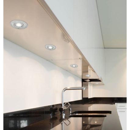 LED Süvistatav valgusti EYE 1xGU10/50W + LED/3W/230V