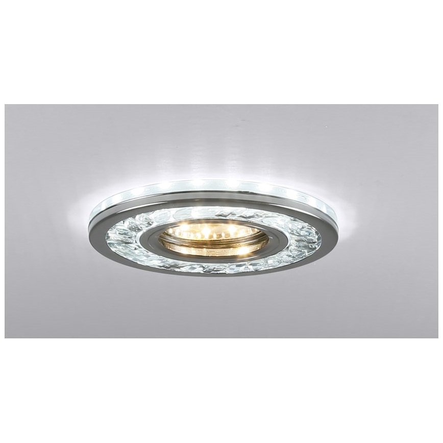 LED Süvistatav valgusti EYE 1xGU10/50W + LED/3W/230V