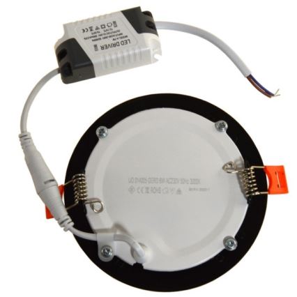 LED Süvistatav valgusti GERD LED/6W/230V 3000K must