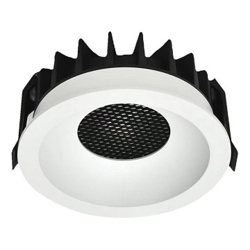 LED Süvistatav valgusti LED/12W/230V 3000/4000/6400K ø 8,6 cm valge