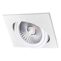 LED Süvistatav valgusti LED/18W/230V 3000K 11,5x11,5 cm valge