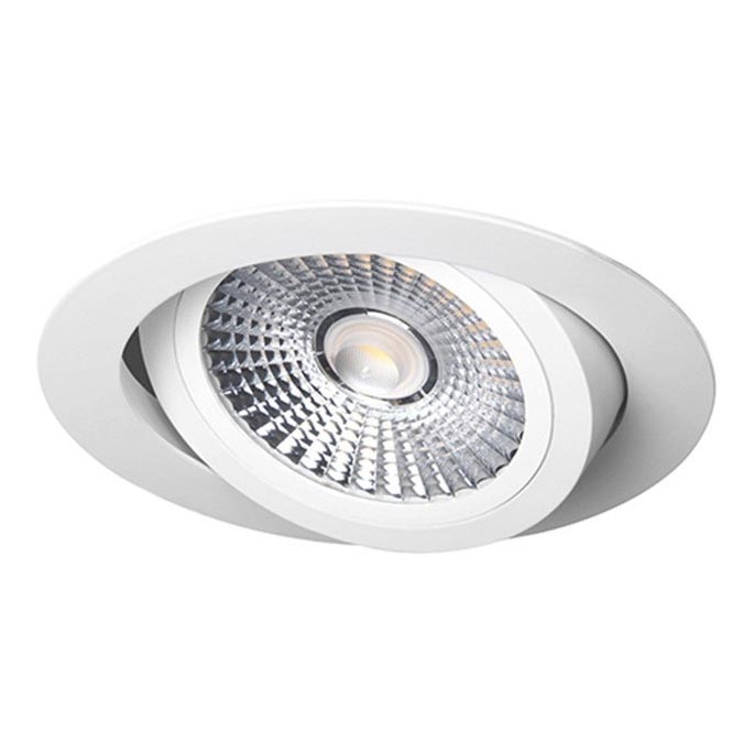 LED Süvistatav valgusti LED/18W/230V 3000K d. 11,5 cm valge