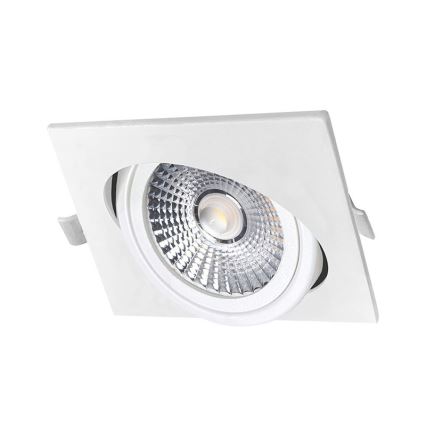 LED Süvistatav valgusti LED/18W/230V 4000K 11,5x11,5 cm valge