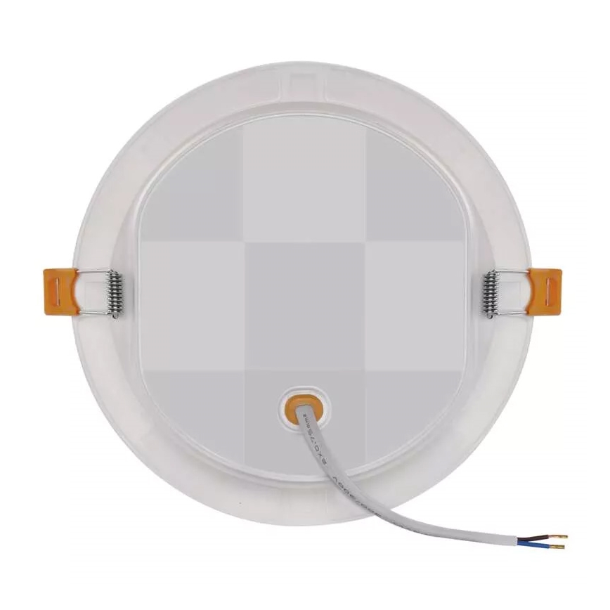 LED Süvistatav valgusti LED/18W/230V d. 17 cm valge