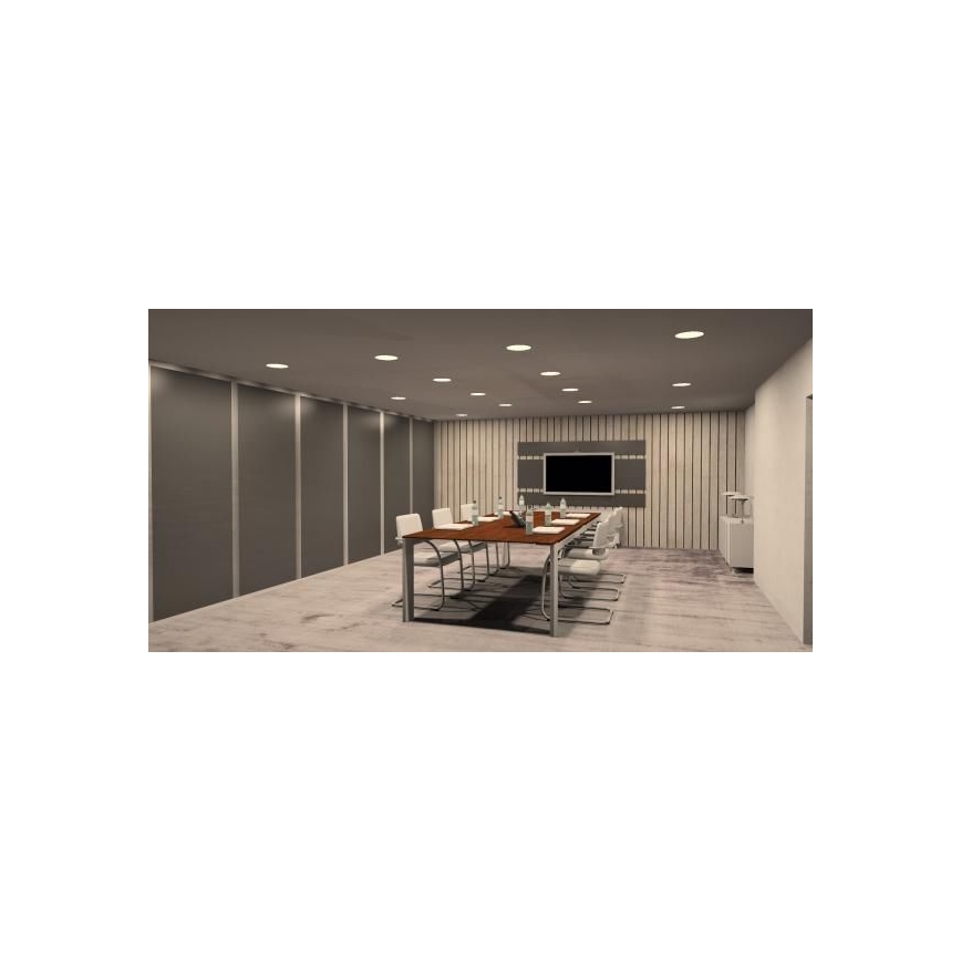 LED Süvistatav valgusti LED/18W/230V