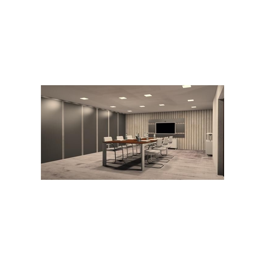 LED Süvistatav valgusti LED/18W/230V