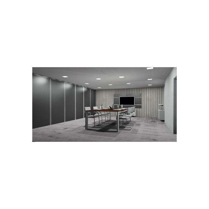 LED Süvistatav valgusti LED/18W/230V