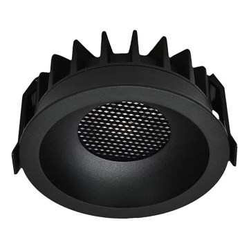 LED Süvistatav valgusti LED/24W/230V 3000/4000/6400K ø 13,5 cm must
