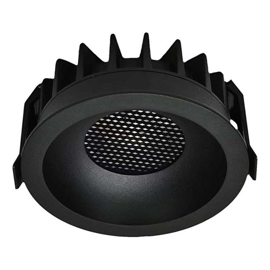 LED Süvistatav valgusti LED/24W/230V 3000/4000/6400K ø 13,5 cm must
