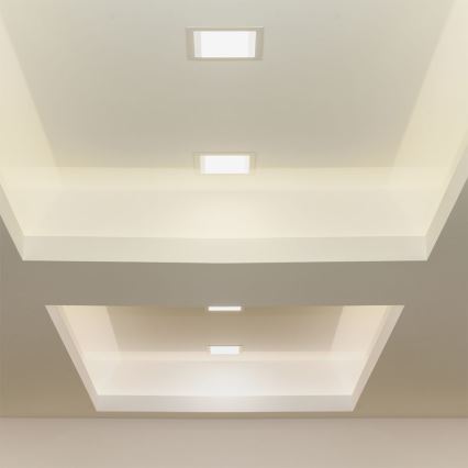 LED Süvistatav valgusti LED/3W/230V 9x9 cm 4000K valge