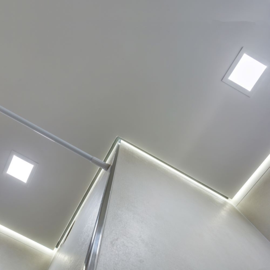 LED Süvistatav valgusti LED/3W/230V 9x9 cm 4000K valge