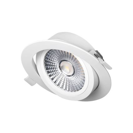 LED Süvistatav valgusti LED/6W/230V 4000K d. 8,5 cm valge