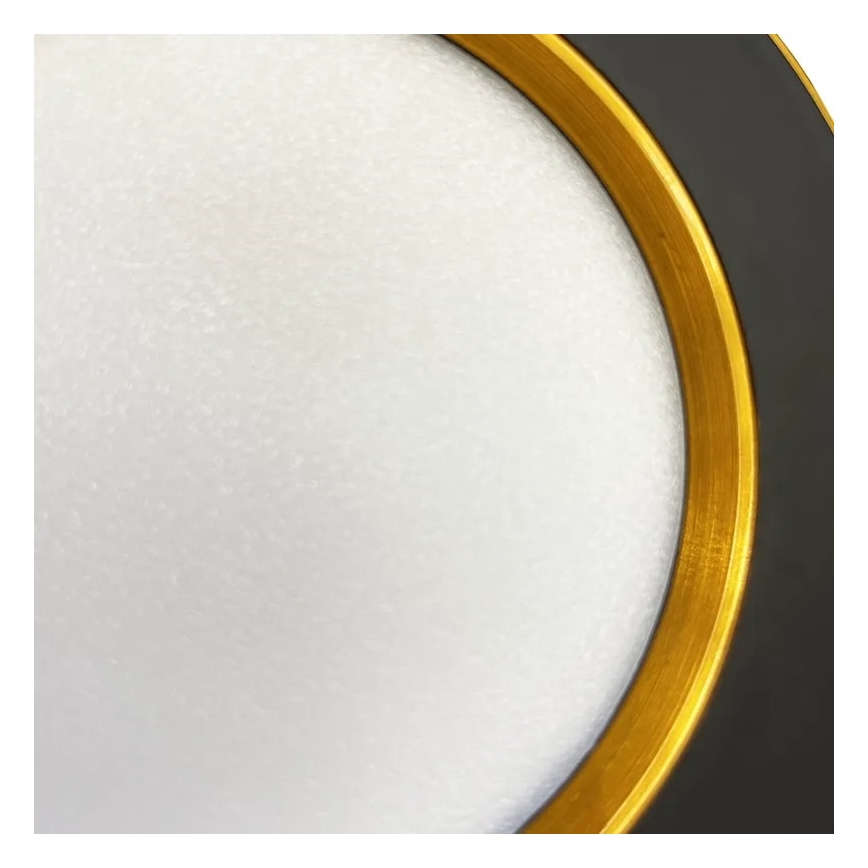 LED Süvistatav valgusti LED/7,5W/230V 4000K must/kuldne