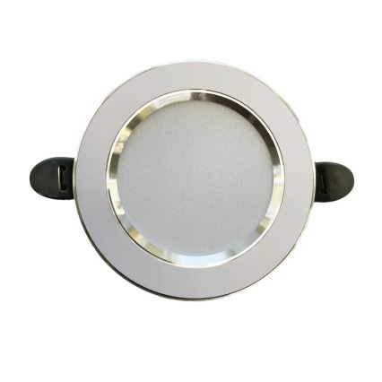 LED Süvistatav valgusti LED/7,5W/230V 4000K valge/hõbedane