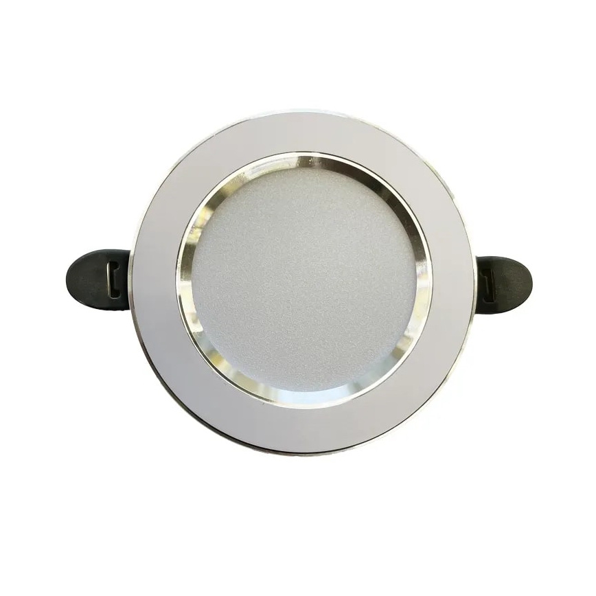 LED Süvistatav valgusti LED/7,5W/230V 4000K valge/hõbedane