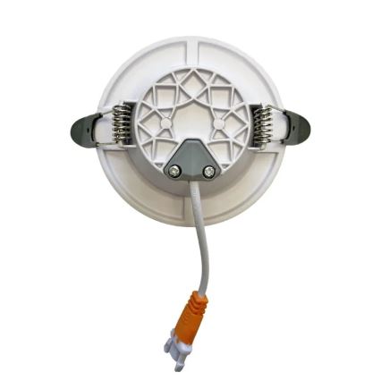 LED Süvistatav valgusti LED/7,5W/230V 4000K valge/must