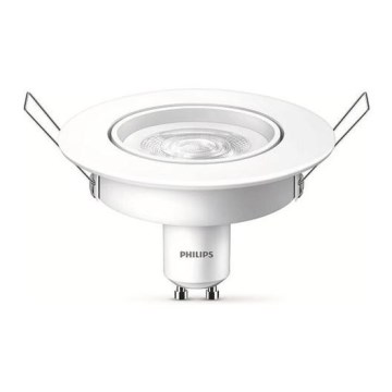 LED Süvistatav valgusti Philips 1xGU10/4,7W/230V 2700K