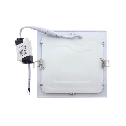 LED Süvistatav valgusti QTEC LED/9W/230V 2700K 14,6x14,6 cm