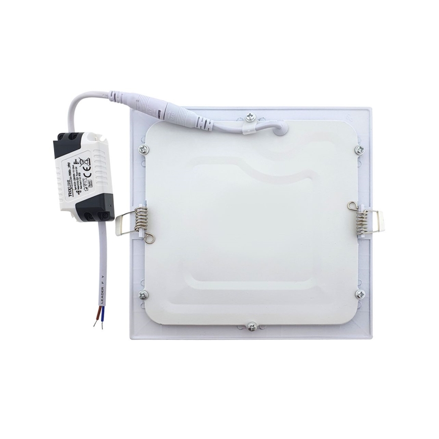 LED Süvistatav valgusti QTEC LED/9W/230V 2700K 14,6x14,6 cm