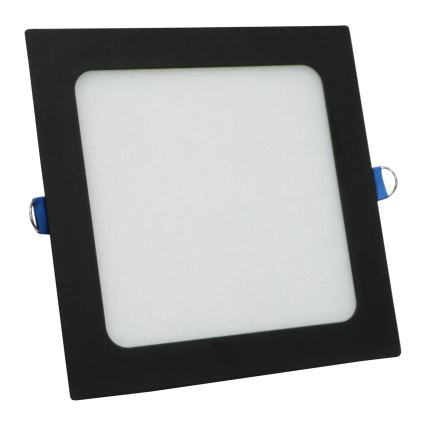 LED Süvistatav valgusti RIGEL LED/10W/230V 4000K 16,8x16,8 cm must