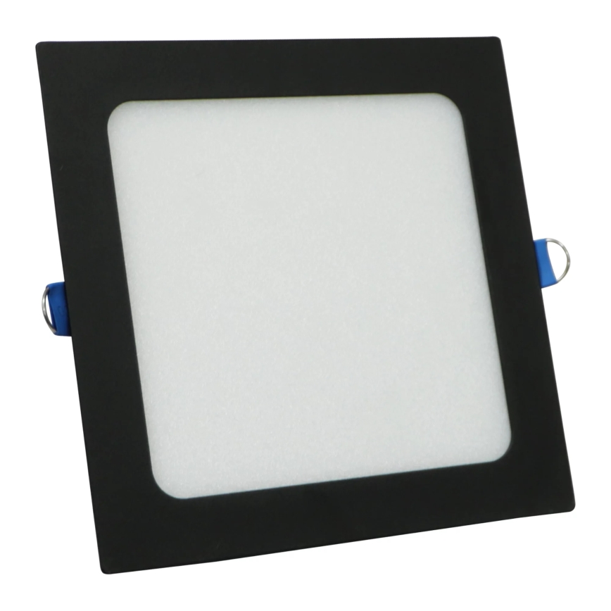 LED Süvistatav valgusti RIGEL LED/10W/230V 4000K 16,8x16,8 cm must