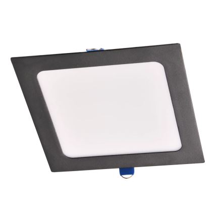 LED Süvistatav valgusti RIGEL LED/10W/230V 4000K 16,8x16,8 cm must