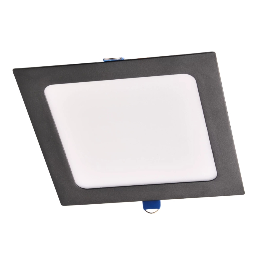LED Süvistatav valgusti RIGEL LED/10W/230V 4000K 16,8x16,8 cm must