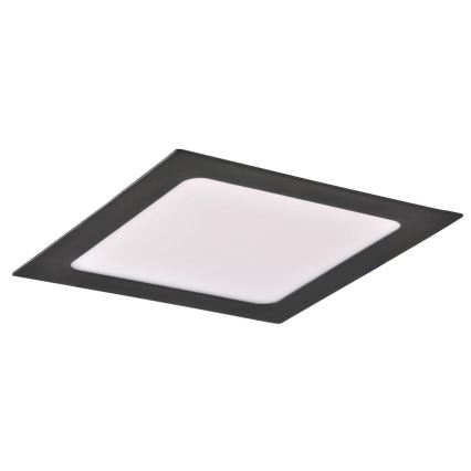 LED Süvistatav valgusti RIGEL LED/10W/230V 4000K 16,8x16,8 cm must