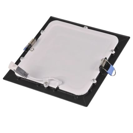 LED Süvistatav valgusti RIGEL LED/10W/230V 4000K 16,8x16,8 cm must
