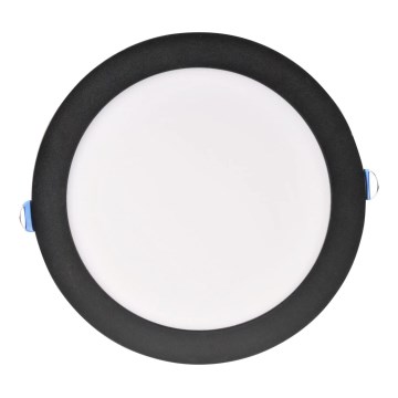LED Süvistatav valgusti RIGEL LED/14W/230V 4000K d. 22 cm must