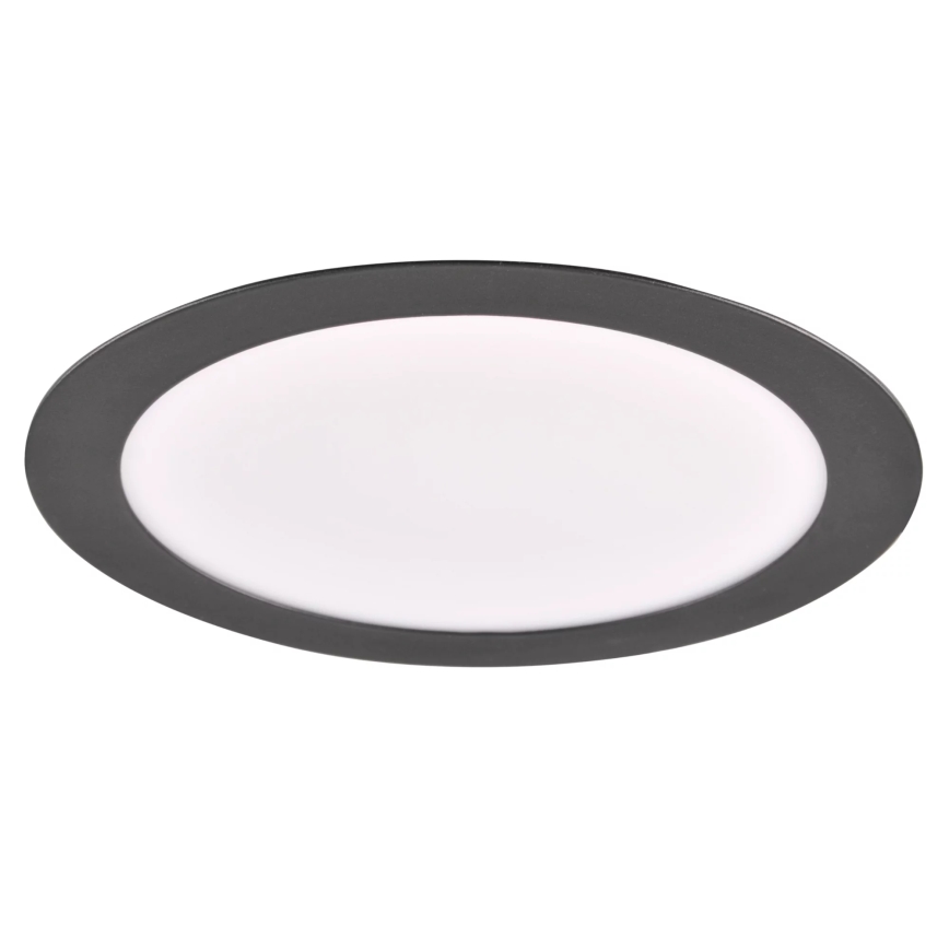 LED Süvistatav valgusti RIGEL LED/14W/230V 4000K d. 22 cm must
