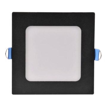 LED Süvistatav valgusti RIGEL LED/4,8W/230V 4000K 11,8x11,8 cm must