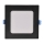 LED Süvistatav valgusti RIGEL LED/4,8W/230V 4000K 11,8x11,8 cm must