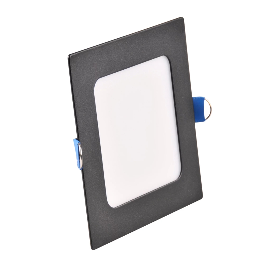 LED Süvistatav valgusti RIGEL LED/4,8W/230V 4000K 11,8x11,8 cm must