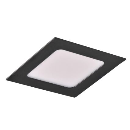 LED Süvistatav valgusti RIGEL LED/4,8W/230V 4000K 11,8x11,8 cm must