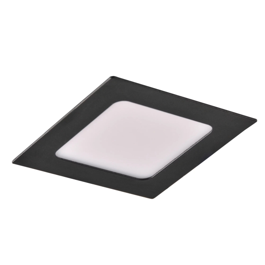 LED Süvistatav valgusti RIGEL LED/4,8W/230V 4000K 11,8x11,8 cm must