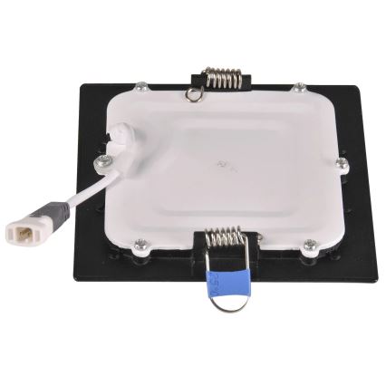 LED Süvistatav valgusti RIGEL LED/4,8W/230V 4000K 11,8x11,8 cm must